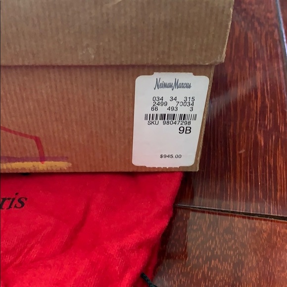 Christian Louboutin Lady Peep Sling Back PL Sz 9 - Picture 11 of 11